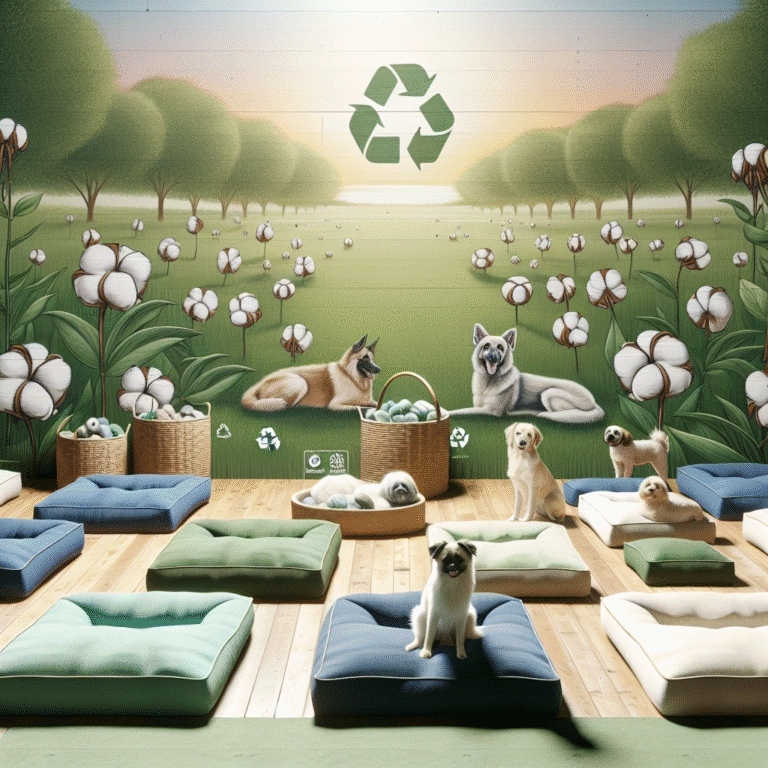 A Guide to Choosing Sustainable Dog Beds: Why Organic Cotton Matters