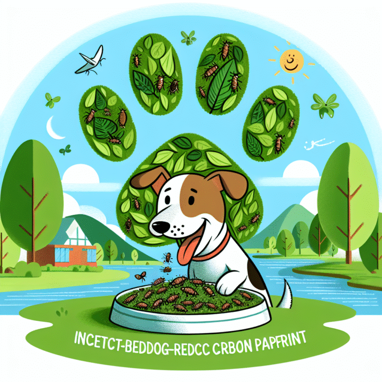 How insect-based dog food can reduce your carbon pawprint