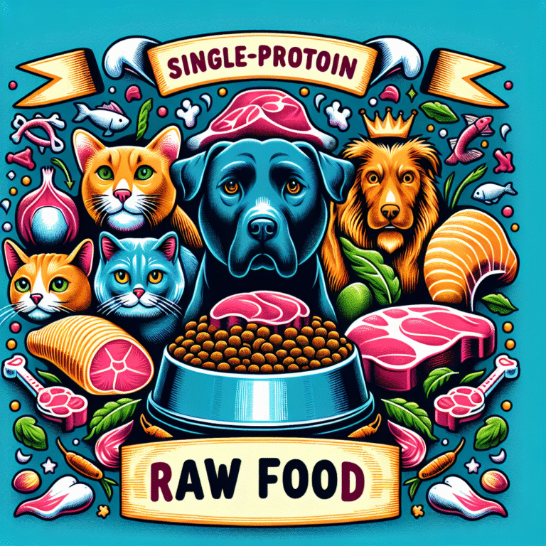 Top Single-Protein Raw Food Options for Dogs and Cats