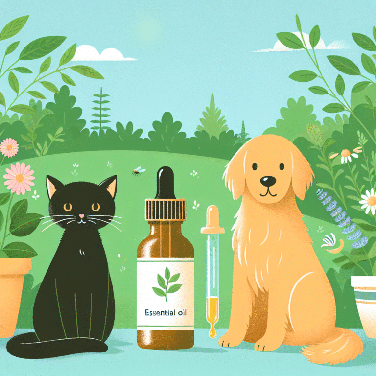 Essential Oil Repellent: A Natural Solution for Pet Fleas and Ticks