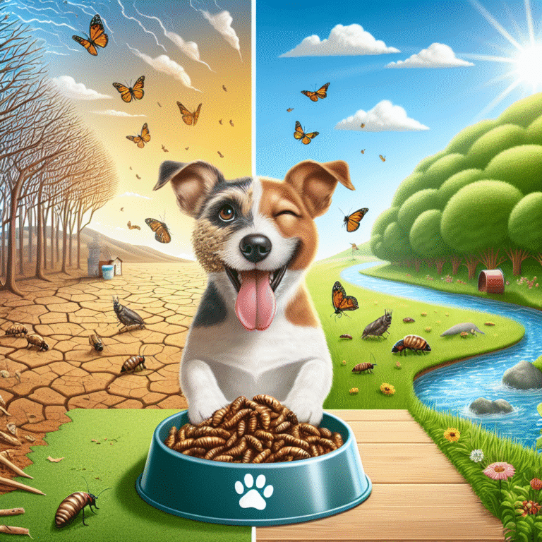 How insect-based dog food can help combat climate change