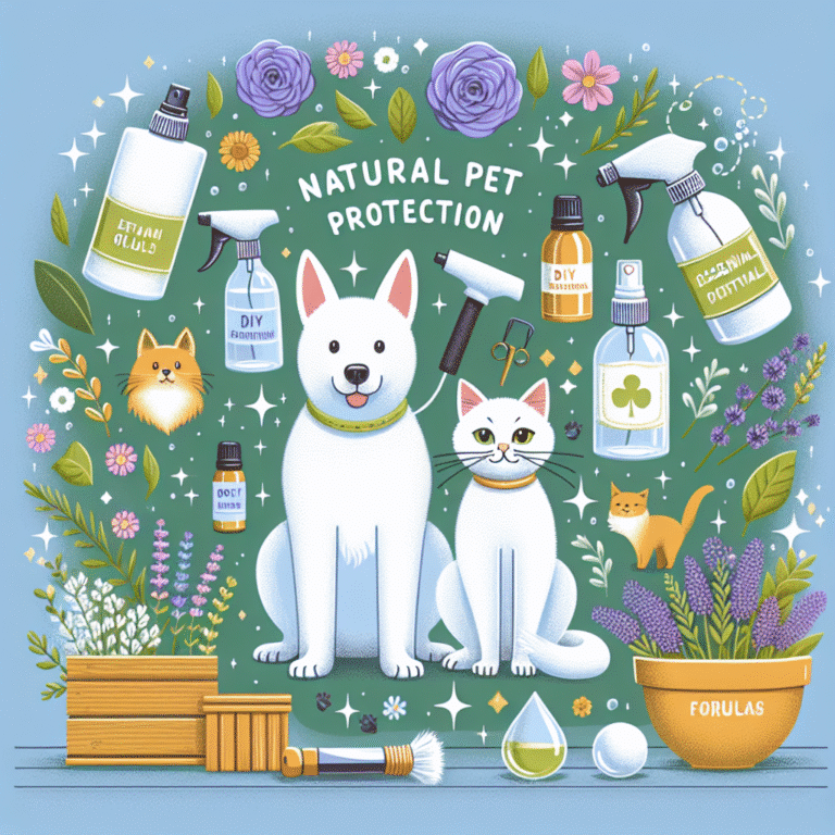Protecting Your Pets Naturally: DIY Flea and Tick Spray Recipes with Essential Oils