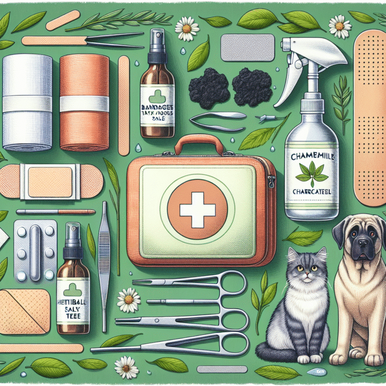 How to create a natural first aid kit for your furry friends