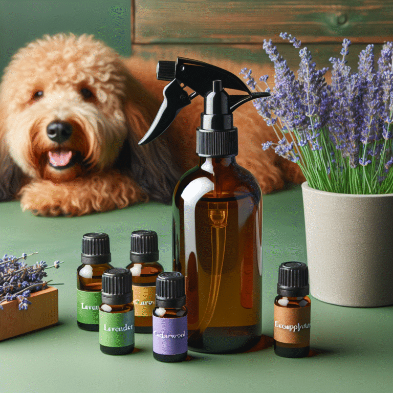 DIY Natural Flea and Tick Repellent Spray Using Essential Oils for Pets