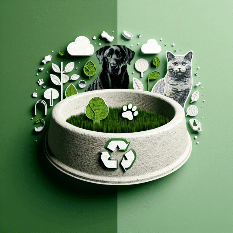 The environmental benefits of choosing biodegradable pet feeding supplies