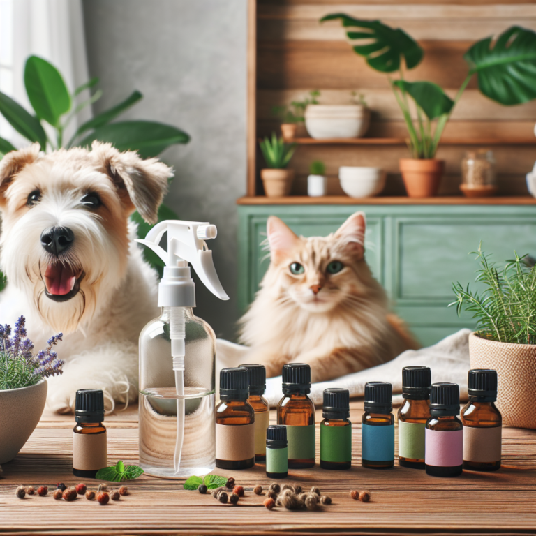 How to Make Your Own Flea and Tick Repellent Spray for Dogs and Cats with Essential Oils