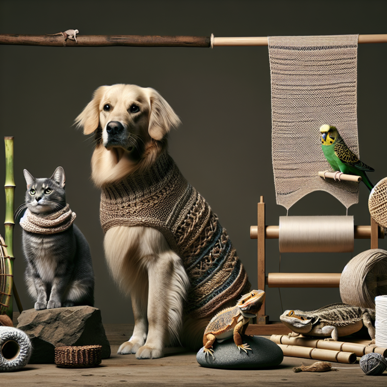 Ethical considerations of dressing pets in sustainable materials