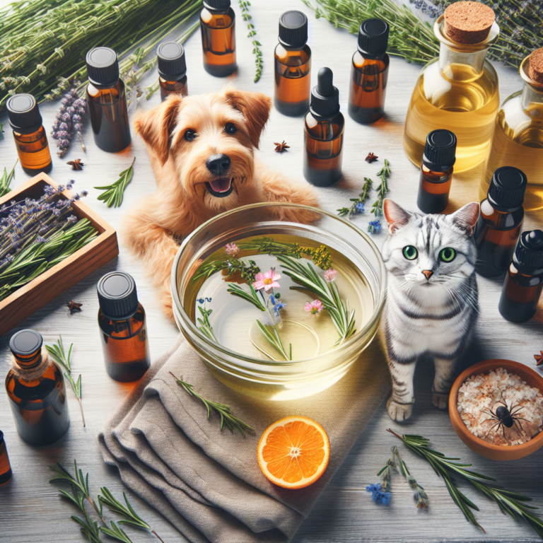 Natural Flea and Tick Solutions for Your Furry Friends: DIY Spray Recipe Using Essential Oils