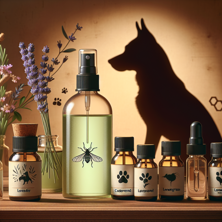 Essential Oils for Pets: Creating a Safe Flea and Tick Repellent Spray at Home