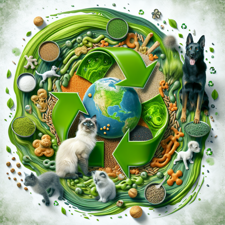 Exploring the environmental impact of pet snacks made from algae and spent grains